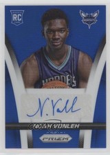 2014-15 Panini Prizm Rookie Auto Blue Prizm 112/349 Noah Vonleh #8 Auto 4l6