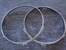 1970s-80s VINTAGE TAMA SUPERSTAR-IMPERIALSTAR 2  13"RACK TOM DRUM RIMS JAPAN