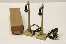 Märklin 448/1 Bogenlampe Guß, 2 Stück in OVP, sehr gut erhalten