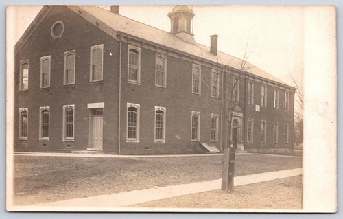 Antique Massachusetts Postcard MONSON MONSON Academy 1910 RPPC