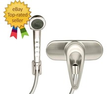RV Mobile Home Shower Faucet with Hand-Held Shower, Brushed Nickel