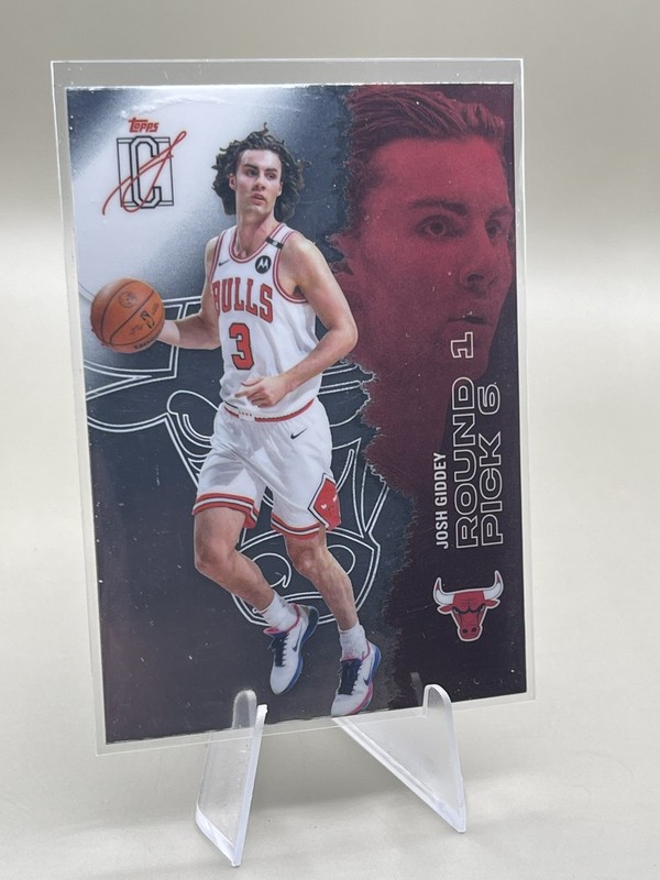 2026 Topps Signature Class, Chrome, Josh Giddey, Chicago Bulls, Nba