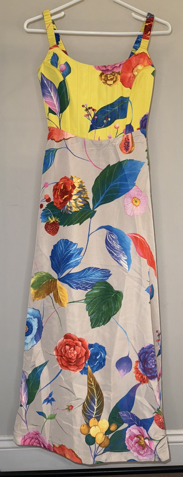 Tuckernuck Vivid Jardin Dominique Midi Dress - Size XXS