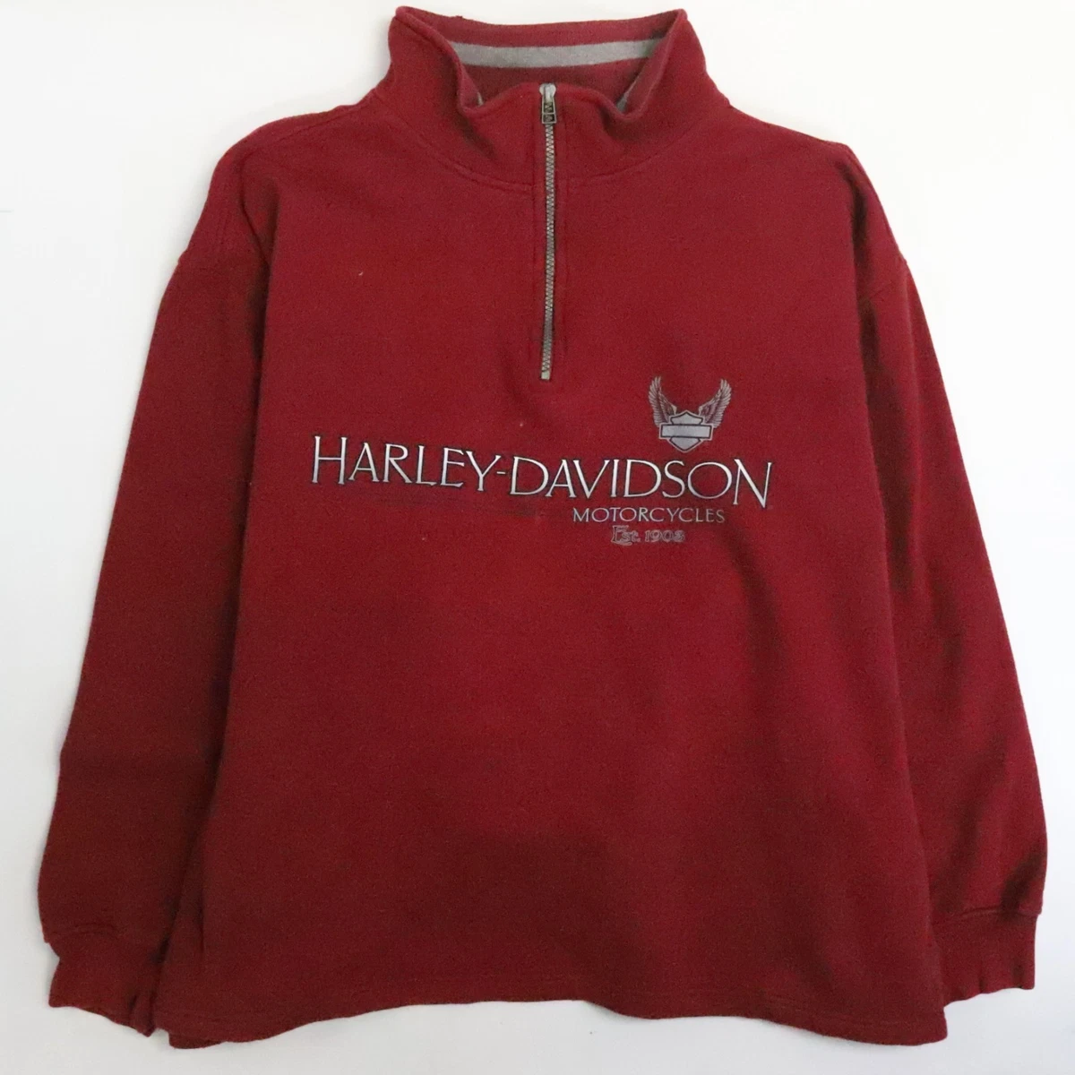 Harley-Davidson Hommes Eagle Piston manches longues Pullover Sweat à