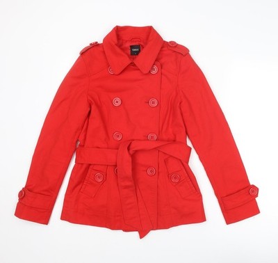 Rote Damenjacke UK Größe S Oasis