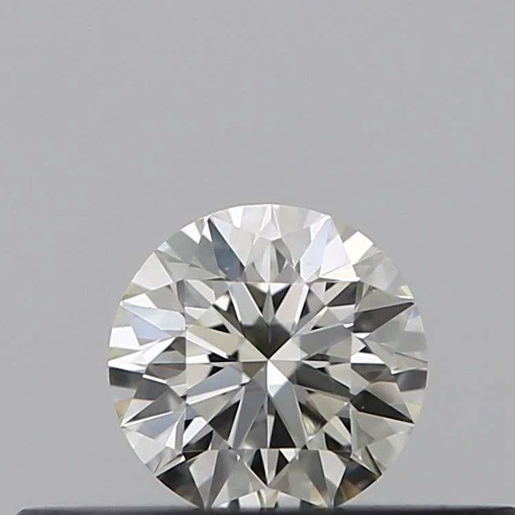 Triple Ex Loose Round Cut GIA Certified Natural Diamond 0.18 Ct Color K/VS Grade - Image 2 of 4