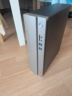 Flacher Desktop PC Lenovo IdeaCentre 510S   i3 7100, 4GB RAM, Win 11, 320 GB HDD