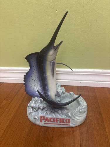 DEFECTIVE Pacifico Beer Sailfish Bar Statue Bottle Holder G3D