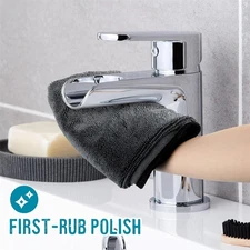 5PCS Microfiber Cleaning Cloth Car Wash Towel Drying Rag Car Polishing Detailing