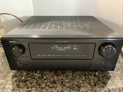 Denon AVR-987 7.1 Channel AV Surround Receiver W/Remote & Manual Bundle Works