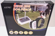 Justpet Wireless Dog Fence C-100 / New Open Box