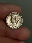 1943- P Mercury Dime BU Full Bands #4