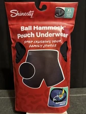Shinesty Ball Hammock Men’s Pouch Underwear-The Threat Level Midnight - Size XL