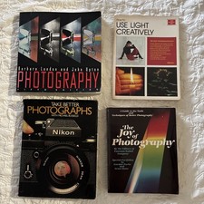 Vintage Joy Of Photography Book Lot Use Light Creatively Better Photographs