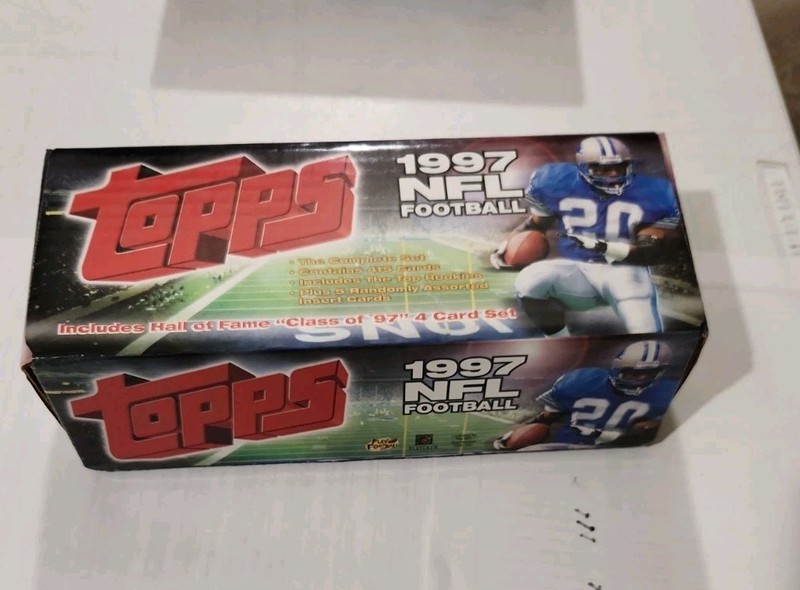 1997 Topps Football Complete Set 1-415 +5 Inserts Harrison/ Gonzales Plummer RC