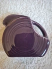 Vintage Fiesta Fiestaware Purple Mini Disc Pitcher 5 oz HLC USA See Photos