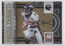 2009 Donruss Elite Prime Targets Gold 85/899 Eddie Royal #13 0a1