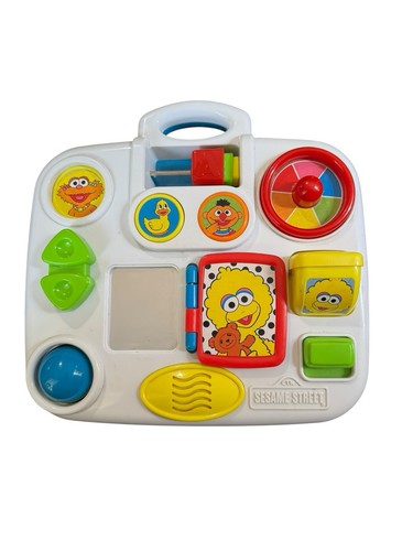 Vintage Sesame Street Babies Tyco Crib Learning Activity Center Toy Works