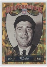 2013 Panini Cooperstown Collection Gold Crystal Shard 4/299 Al Barlick HOF 6i9