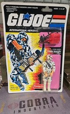 GI JOE   MOC 1988 STORM SHADOW   SEALED FUNSKOOL VARIANT UNCRACKED ELBOWS