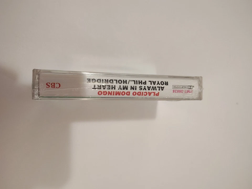 Always in My Heart by Placido Domingo Cassette, NEW- Sealed In Wrapper - Image 3 of 3