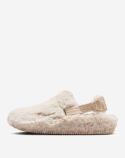 Nike Calm Mule SE Sanddrift Fur Tan Cream Beige Sandal Slide Women's FZ3119 100