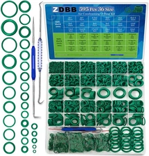 ZDBB 595 Pcs Automotive AC O Rings Kit, SAE and Metric Air Conditioning Oring...