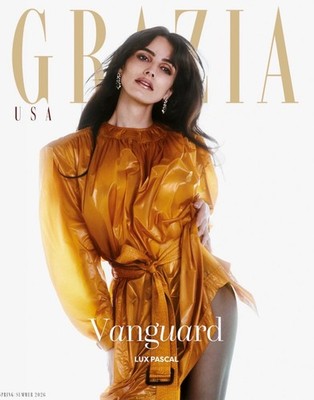 LUX PASCAL - VANGUARD - Grazia USA Magazine - Spring Summer 2026 - BRAND NEW