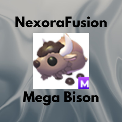 Mega Bison | Adopt From Me | Super Fast Delivery