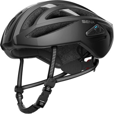 Sena R2 Verbunden Straßenfahrradhelm Erwachsenen Mattschwarz Rad - S 50-55 cm
