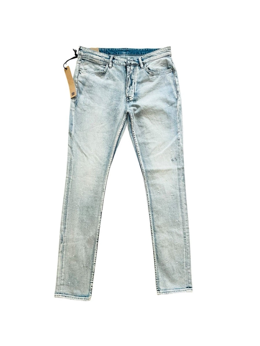 Ksubi Jeans Mens Van Winkle Legacy Plus Skinny Leg Blue $240 Size