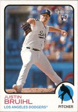 2022 Topps Heritage High Number - Justin Bruihl #518 (RC)
