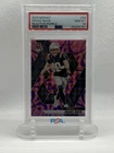 Panini 2025 Mosaic Drake Maye Reactive Purple Mosaic Prizm PSA 10 #28 Patriots