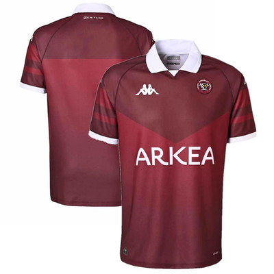 Union Bordeaux Begles Shirt (Größe 10y) Kinder Home Kappa Top - Neu