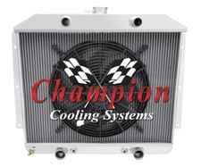 Kr Champion 3 Row Radiator Flathead Config16 Fan For 1949-1951 Mercury Car Kr Champion 3 Row Radiator Flathead Config16 Fan For 1949-1951 Mercury Car