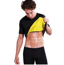 Men's Weight-Loss Neoprene T-Shirt Sauna Effect