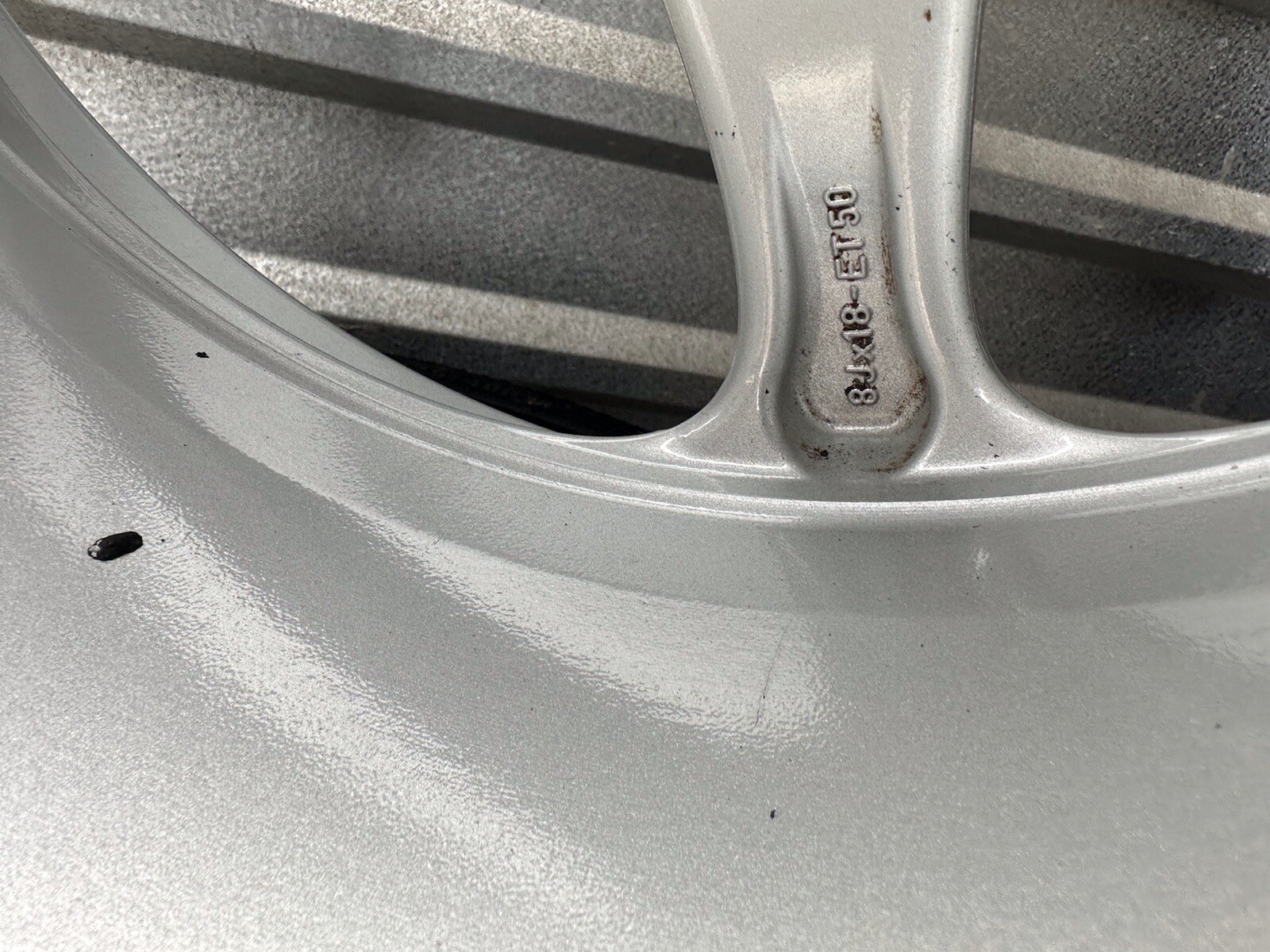 2005-2012 Porsche Carrera gt 5 spoke sport 19 inch front rim