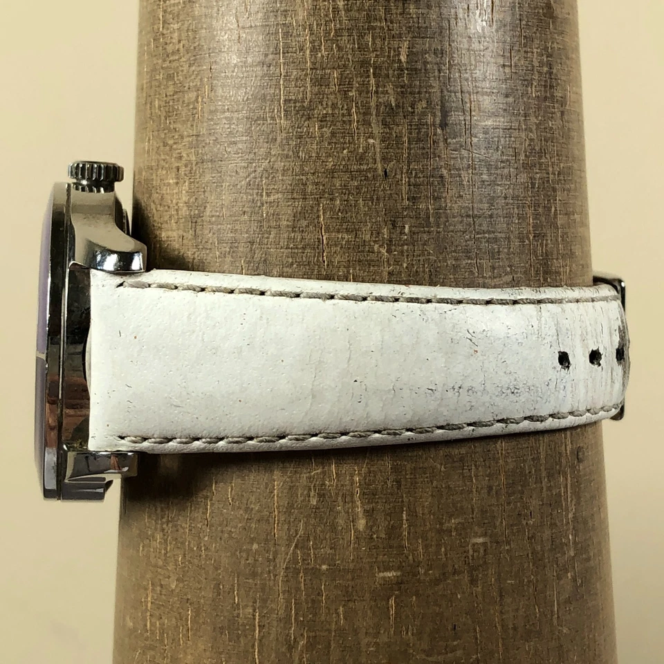 Lacoste Women LC.11.3.18.0138 Dress White Leather Quartz 38mm Watch 7 1/2" - Image 3 of 4