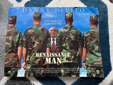 Renaissance Man Movie Poster Danny DeVito - Used With Damage 38 X 51 Cm