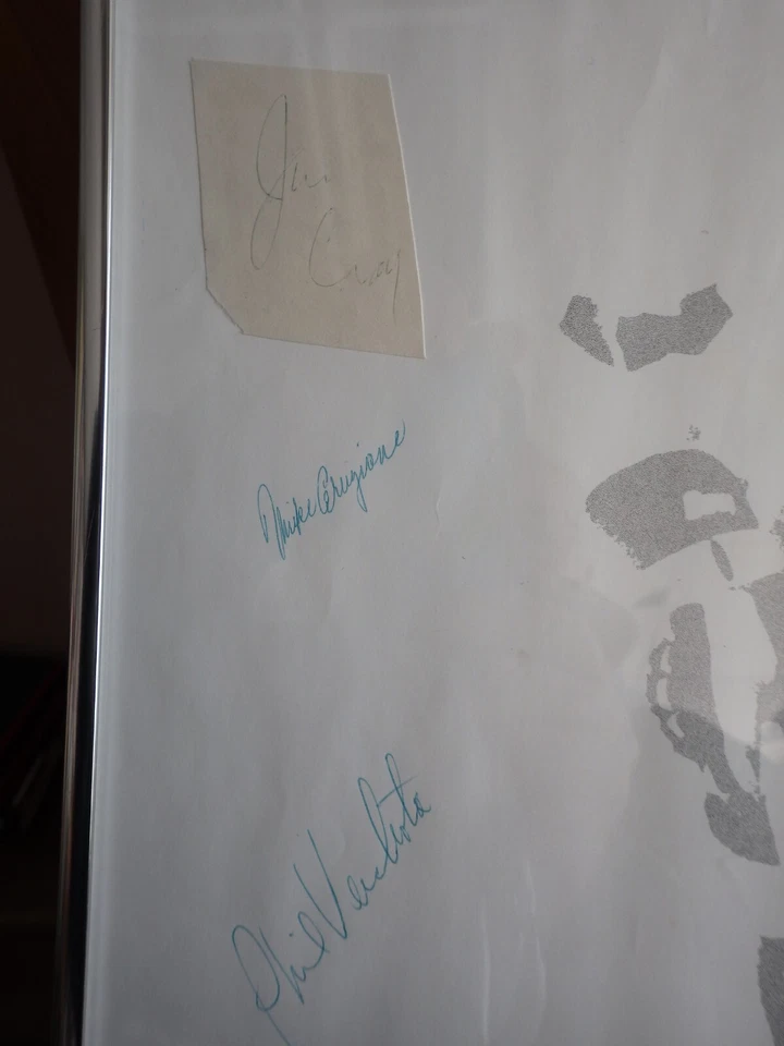 1980 "MIRACLE ON ICE" USA Olympic Hockey Team Signed at the White House document - Image 4 of 4