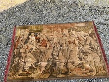 Antica Grande Arazzo Orientalista Orientale Old Tapestry