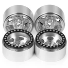 FLYXM RC Rims 1.9Inch Beadlock Wheel Rim for 1:10 RC SCX10 TRX4 D90 etc 12mm Hex