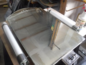 Vintage Medicine Cabinets With Large Hurricane Globes Ebay