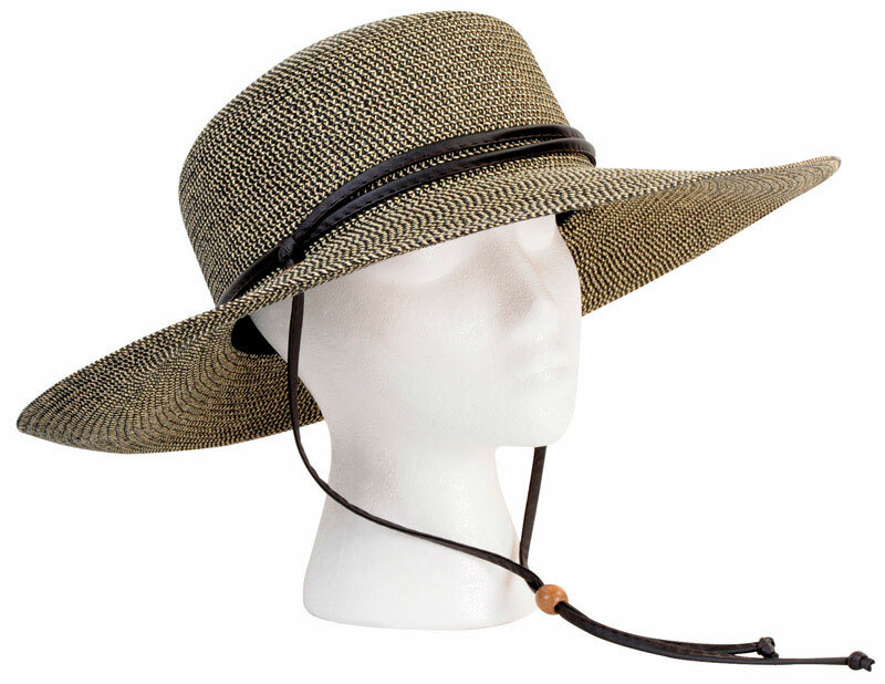 Wide Brim Braided Sun Hat 