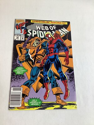 Web of Spiderman 94 Marvel Comic 1992  Hobgoblin / Moon Knight