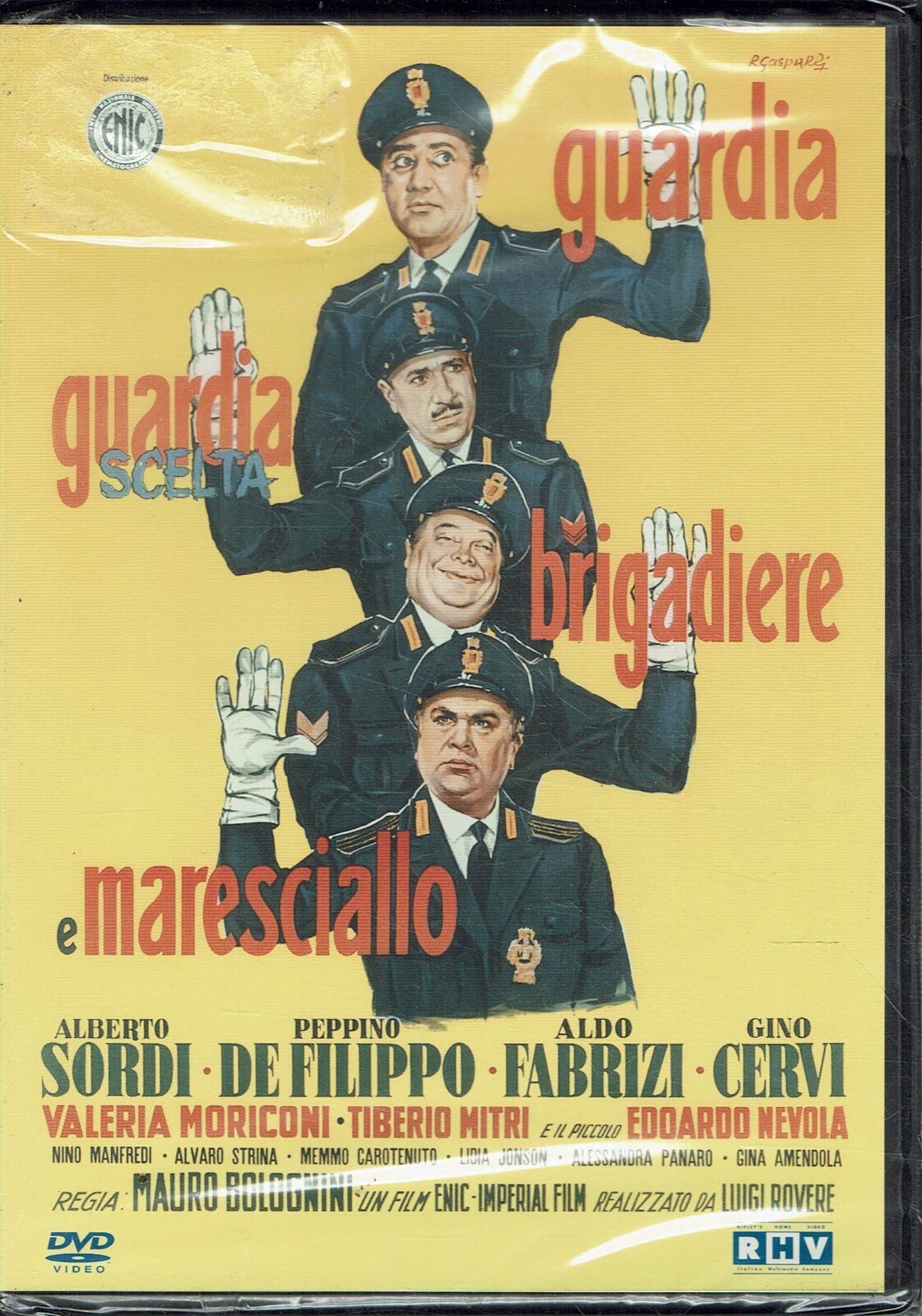 DVD guardia guardia scelta brigadiere maresciall con Sordi Fabrizi ITA NUOVO B06