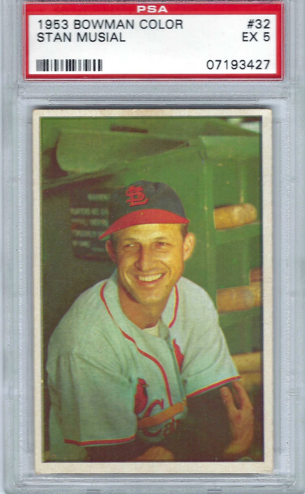 1953 Bowman Stan Musial Graded PSA 5 , Centered