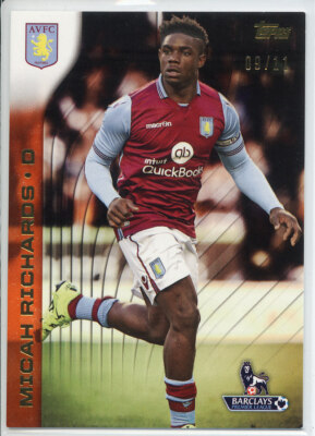 TOPPS PREMIER GOLD STADIUM CLUB ASTON VILLA 2013 - 2016 PICK UR PLAYERS CARDS