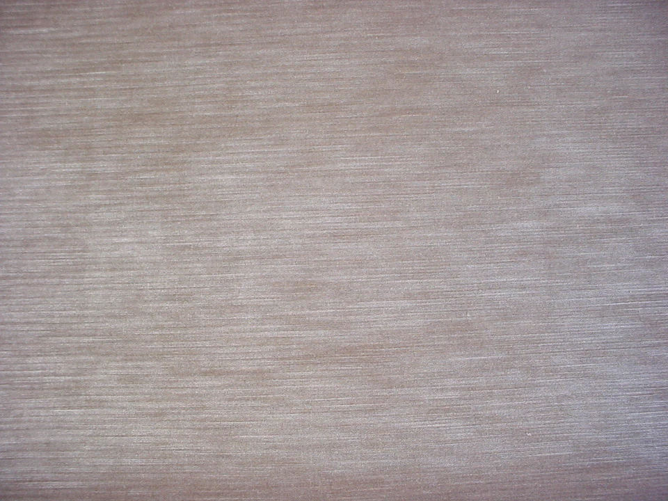 1-1/4Y Kirkby K5055 Orion Linen Beige Textured Velvet Drapery Upholstery Fabric - Image 3 of 4
