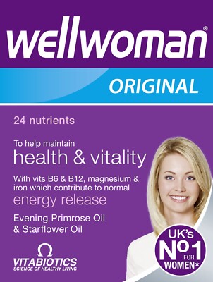 Multivitamins & Minerals A-Z wellwoman original woman 30 Tablets One A Day 100%